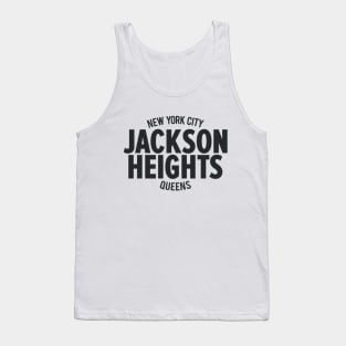 Jackson Heights Queens Logo - A Ode to a Community in New York Tank Top